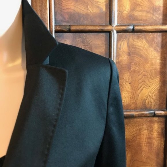 Anne Klein Paris Nights Curved Pleat Pocket Jacket - Picture 7 of 13